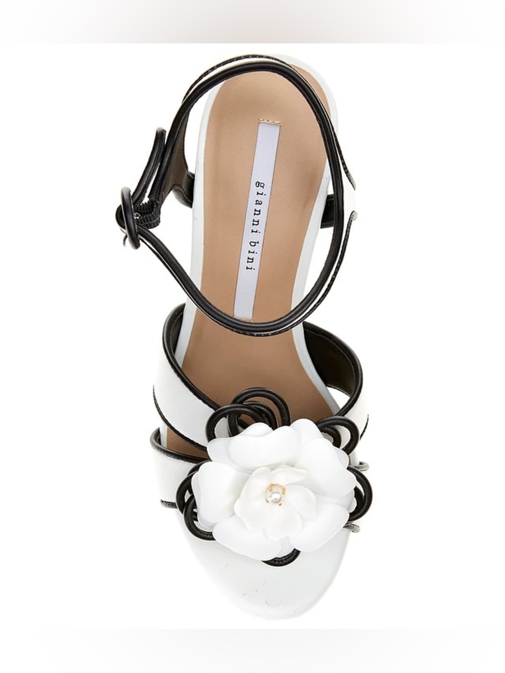 NWT Gianni Bini Brook Colorblock Flower Ornament Platform Sandals Sz 10 - Picture 2 of 6